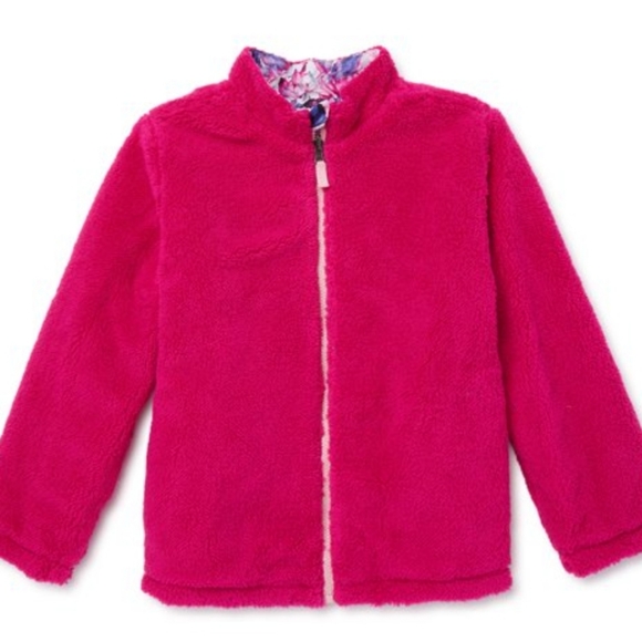 SwissTech Girls Reversible Pink/Fushia/Gray Hooded System Jacket - Size 7-8 - Picture 12 of 16